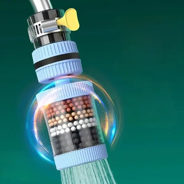 Mini Faucet Water Purifier Device 360-Degree Rotating