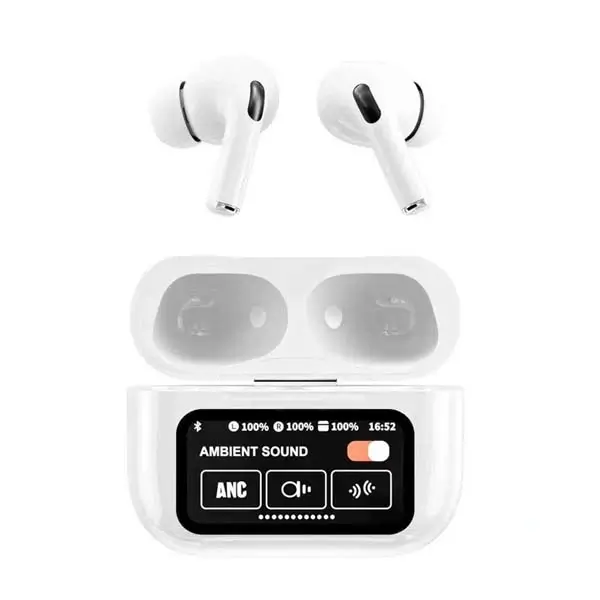 A9-Pro ANC/ENC Earbuds Touch Screen Display