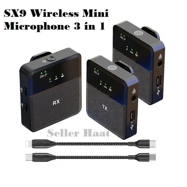 SX9 Dual Mini Wireless Microphone