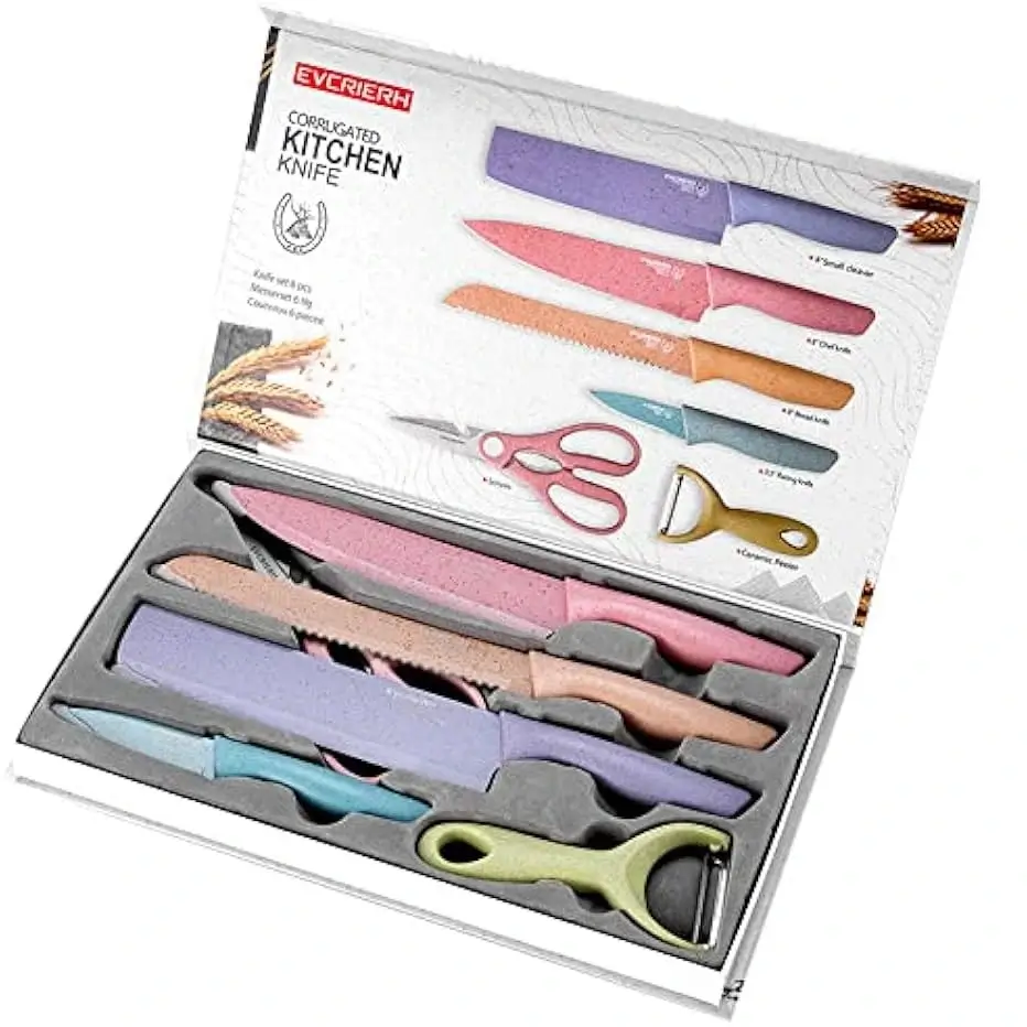 Forging Family Colorful Knife Box Set