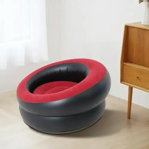 Inflatable Couch Flocking Sofa