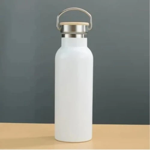 Stainless Steel Double Wall 800ml Insulated Vacuum Metal Water Bottle - Image 3