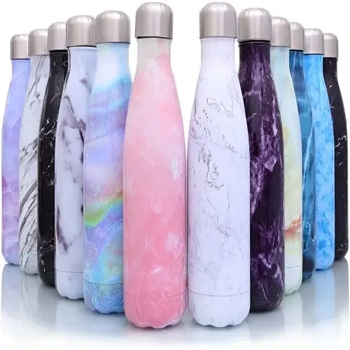 Thermo Water Bottle-Marble 500 ML