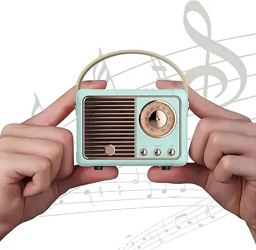 Vintage Retro Style Bluetooth Speaker